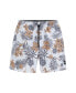 Men's Tropical-Print Quick-Drying Swim Shorts