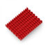 Фото #1 товара Heatsink 40x30x5mm for Raspberry Pi 4 with thermoconductive tape - red