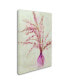 Фото #2 товара Cora Niele 'Pink Broom In Glass' Canvas Art - 24" x 16" x 2"