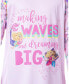 Фото #3 товара Girls Mattel Making Waves Dreaming Sleep Pajama Nightgown