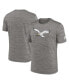 Фото #1 товара Men's Heather Charcoal Philadelphia Eagles Sideline Alternate Logo Performance T-shirt