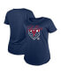 Women's Navy Philadelphia Phillies Americana T-Shirt Синий, S - фото #1