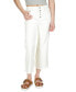Фото #1 товара Джинсы джинсы Michael Kors Petite Multi-Button Frayed-Hem Cropped Denise Jeans