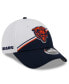 Фото #2 товара Men's White, Navy Chicago Bears 2023 Sideline 9FORTY Adjustable Hat