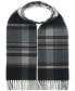 ფოტო #1 პროდუქტის Men's Plaid Scarf