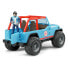 Фото #3 товара Bruder Jeep Cross country Racer blue with driver - Blue - Acrylonitrile butadiene styrene (ABS),Plastic - 4 - 3 - 1:16 - Not for children under 36 months - 295 mm