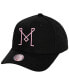 ფოტო #1 პროდუქტის Men's Black Inter Miami CF Logo Low Profile Adjustable Hat