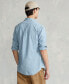 Фото #6 товара Men's Long Sleeve Classic-Fit Chambray Shirt