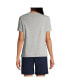 Фото #1 товара Women's School Uniform Tall Short Sleeve Feminine Fit Essential T-shirt