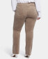 Фото #2 товара Plus Size Marilyn Straight Corduroy Pants