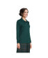 Фото #5 товара Women's School Uniform Tall Long Sleeve Interlock Polo Shirt