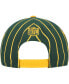 Фото #2 товара Men's Green, Gold Green Bay Packers Pinstripe City Arch 9FIFTY Snapback Hat