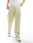 Calvin Klein Jeans linen trousers in green