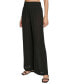 Фото #4 товара Women's Smocked-Waist Cover-Up Pull-On Pants