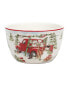 Фото #5 товара Red Truck Snowman 4 Piece Ice Cream Bowl Set