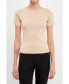 Фото #1 товара Women's Back Cut-out Detail Knit Top
