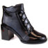 Фото #1 товара Filippo W PAW490 black patent insulated ankle boots