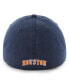 Фото #3 товара Men's Navy Houston Astros Cooperstown Collection Franchise Fitted Hat