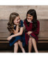 ფოტო #5 პროდუქტის Toddler Girls Pleated Ponte Dress with Peter Pan Collar