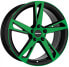 Фото #1 товара Колесный диск литой Carmani 16 Anton neon green polish 7.5x17 ET38 - LK5/114.3 ML72.6