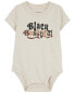 Baby Black Is Beautiful Cotton Bodysuit 6M