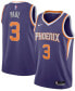 Фото #2 товара Men's and Women's Chris Paul Purple Phoenix Suns 2020/21 Swingman Jersey - Icon Edition