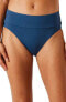 Tommy Bahama 297185 Palm Modern High Waist Bikini Bottoms in Midnight Sea, MD