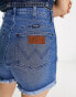 Wrangler festival shorts in easy days denim