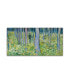 Фото #1 товара Van Gogh 'Undergrowth With Two Figures' Canvas Art - 47" x 24" x 2"