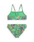 ფოტო #2 პროდუქტის Toddler and Little Girls Paisley-Print Two-Piece Swimsuit