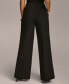 Фото #2 товара Women's Pleat Front Wide Leg Pants