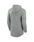 ფოტო #3 პროდუქტის Men's Heather Gray Duke Blue Devils Blitz Hoodie Long Sleeve T-Shirt