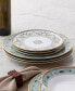 Serene Garden 4 Piece Dinner Plates Set, 10.5", Service for 4