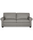 Фото #10 товара Orid 77" Leather Roll Arm Apartment Sofa, Created for Macy's