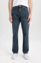 Фото #1 товара Straight Fit Normal Kalıp Normal Bel Boru Paça Jean Pantolon B5786ax24sp