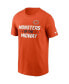 Men's Orange Chicago Bears Local Essential T-shirt