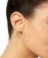 ფოტო #4 პროდუქტის 2-Pc. Set Polished Endless Small & Medium Hoop Earrings