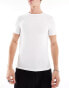 ASOS DESIGN 3 pack muscle fit t-shirts in multiple colours