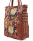 Women's Flora Soul Hand-Embroidery Tote Bag