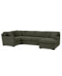 Фото #7 товара Radley 4-Pc. Fabric Chaise Sectional Sofa with Corner Piece, Created for Macy's