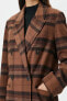 Пальто Koton Brown Check Coat