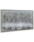 Фото #2 товара Solitary Field Textured Metallic Hand Painted Wall Art by Martin Edwards, 24" x 48" x 1.5"