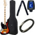 Фото #1 товара Harley Benton JB-75MN LH SB Vintage S Bundle