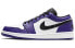 Фото #1 товара Кроссовки Nike Air Jordan 1 Low Court Purple White (Белый, Фиолетовый)