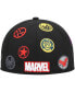 Men's Black The Avengers Fitted Hat