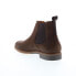 Фото #12 товара Bruno Magli Simon BM3SIMC0 Mens Brown Leather Slip On Chelsea Boots