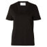SELECTED Essential short sleeve v neck T-shirt