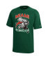 Big Boys Green Miami Hurricanes Strong Mascot T-shirt