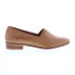 Фото #1 товара Diba True Nine Pin 11222 Womens Brown Leather Slip On Loafer Flats Shoes 8