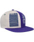 ფოტო #3 პროდუქტის Men's Cream Milwaukee Bucks Hardwood Classics Pop Snapback Hat